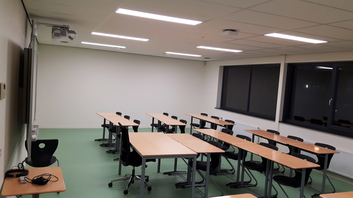 LED oplossing voor klaslokaal